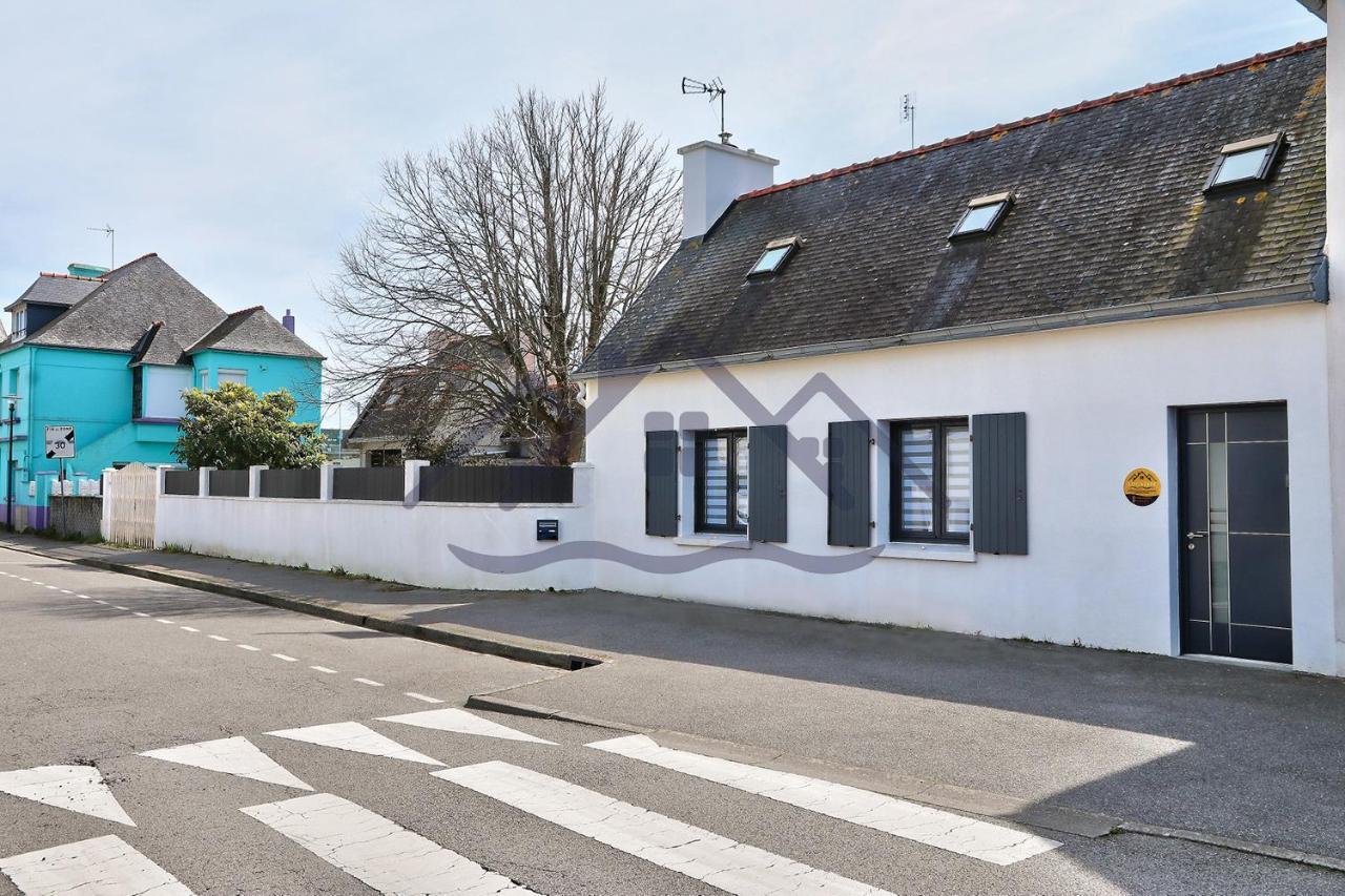 Localise - M33B - Kerbraz, Maison En Duplex Avec Jardin Clos Au Guilvinec - Tout A Pied, Plages, Port, Centre, Commerces, Marche - Wif Inclus - Linge De Lit Inclus Villa Kültér fotó